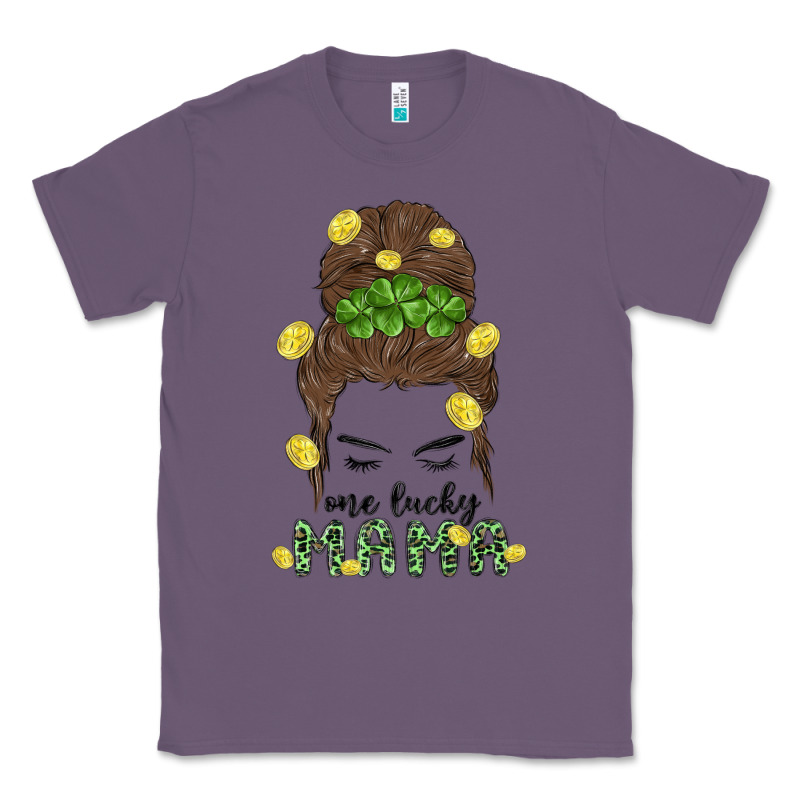 One Lucky Mama Classic Tee by MaliasSmallBusiness | Teevron