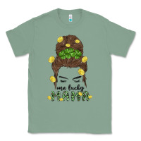 Sage one lucky mama Classic Tee - MaliasSmallBusiness