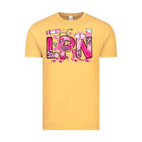 Vintage Mustard breast cancer lpn licensed practical nurse Vintage Tee - JahusDesignShop