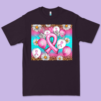 Breast Cancer Balloon Premium Tee Designed By Artiststas