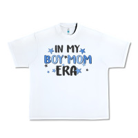 White in my boy mom era Urban Heavy Tee - MaliasSmallBusiness