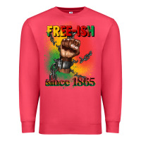 Cardinal free ish since 1865 juneteenth Premium Sweatshirt - CowGirlArtShop
