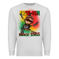 Dove Grey free ish since 1865 juneteenth Premium Sweatshirt - CowGirlArtShop