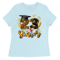 Baby Blue 23 senıor wıth champagne Ladies Tee - AdoDesignShop