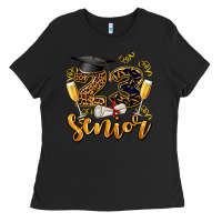 Black 23 senıor wıth champagne Ladies Tee - AdoDesignShop