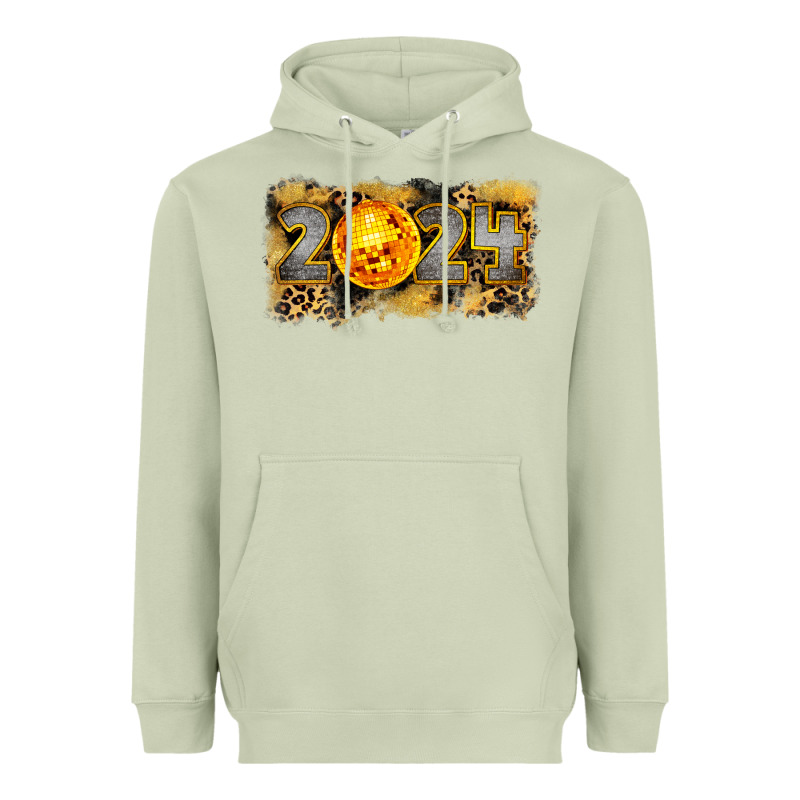 2024 New Year Heavyweight Hoodie by CowGirlArtShop | Teevron