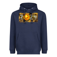 Navy 2024 new year Heavyweight Hoodie - CowGirlArtShop