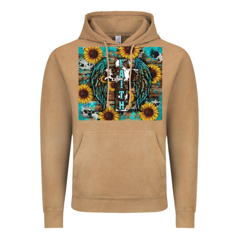 Western Faith Sunflower's Vintage Hoodie by RanaPortraitStore | Teevron