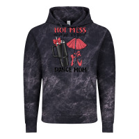 Cloud Black hot mess always stressed dance mom Vintage Hoodie - MaliasSmallBusiness