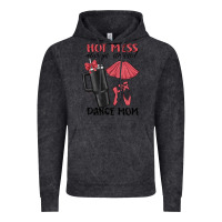 Vintage Black hot mess always stressed dance mom Vintage Hoodie - MaliasSmallBusiness
