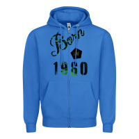 True Royal Born In 1960 Zipper Hoodie - Bettercallsaul