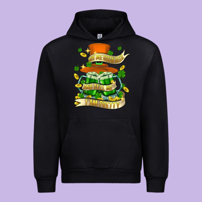 Buy Me Green Beer And Tell Me ı Am Pretty Urban Hoodie Designed By Fadigitalartstudio