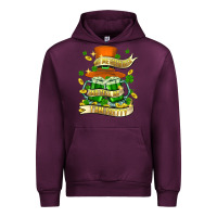 Mauve Wine buy me green beer and tell me ı am pretty Urban Hoodie - FaDigitalArtStudio