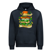 Navy buy me green beer and tell me ı am pretty Urban Hoodie - FaDigitalArtStudio