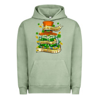Pigment Oil Green buy me green beer and tell me ı am pretty Urban Hoodie - FaDigitalArtStudio