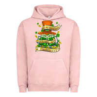 Pigment Salmon buy me green beer and tell me ı am pretty Urban Hoodie - FaDigitalArtStudio