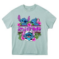 Arona preview flower stitch 2nd grade Heavy Core Tee - AdoDesignShop
