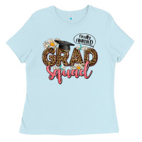 Baby Blue grad squad Ladies Tee - AdoDesignShop