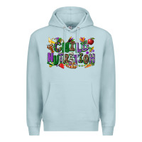 Blue Mist child nutrition mardi gras cowgirl Premium Hoodie - CowGirlArtShop