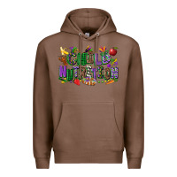 Chestnut child nutrition mardi gras cowgirl Premium Hoodie - CowGirlArtShop