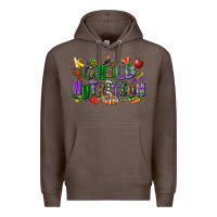 Coffee child nutrition mardi gras cowgirl Premium Hoodie - CowGirlArtShop