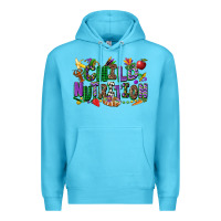 Ocean Blue child nutrition mardi gras cowgirl Premium Hoodie - CowGirlArtShop