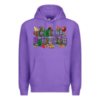 Purple child nutrition mardi gras cowgirl Premium Hoodie - CowGirlArtShop