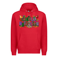Red child nutrition mardi gras cowgirl Premium Hoodie - CowGirlArtShop