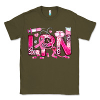 Army Green breast cancer lpn licensed practical nurse Classic Tee - JahusDesignShop