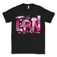 Black breast cancer lpn licensed practical nurse Classic Tee - JahusDesignShop