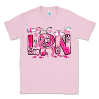 Bubblegum Pink breast cancer lpn licensed practical nurse Classic Tee - JahusDesignShop