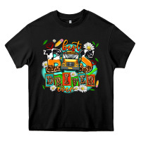 Black best bus driver ever Heavy Core Tee - AdoDesignShop