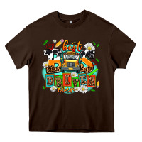 Chocolate Brown best bus driver ever Heavy Core Tee - AdoDesignShop