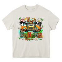 Cream best bus driver ever Heavy Core Tee - AdoDesignShop