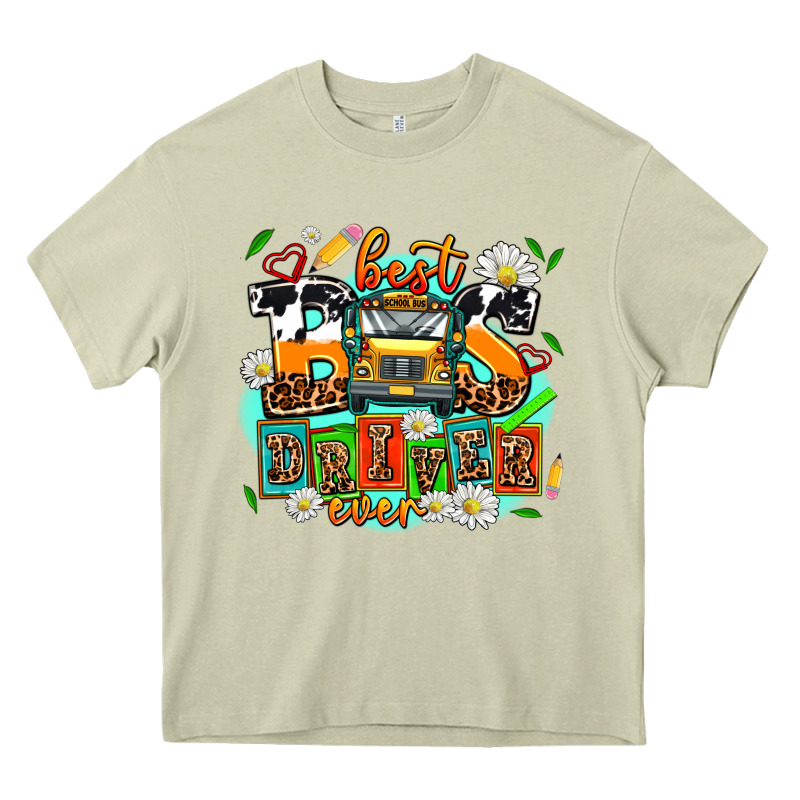 Best Bus Driver Ever Heavy Core Tee by AdoDesignShop | Teevron