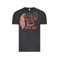 Vintage Black your wings were ready but my heart was not Vintage Tee - MaliasSmallBusiness
