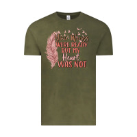 Vintage Olive your wings were ready but my heart was not Vintage Tee - MaliasSmallBusiness