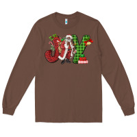 Chestnut Joy Black Santa Long Sleeve Tee - MaliasSmallBusiness