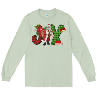 Matcha Joy Black Santa Long Sleeve Tee - MaliasSmallBusiness