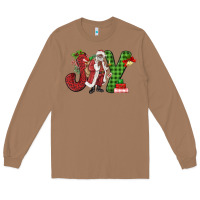 Toasted Coconut Joy Black Santa Long Sleeve Tee - MaliasSmallBusiness