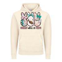 Vintage Artic easter chilling with my peeps bunny Vintage Hoodie - MaliasSmallBusiness