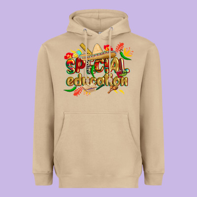 Cinco De Mayo Special Education Heavyweight Hoodie Designed By Cowgirlartshop