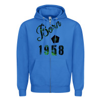 True Royal Born In 1958 Zipper Hoodie - Bettercallsaul
