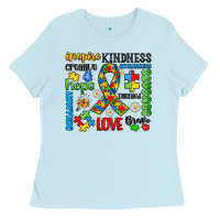 Baby Blue autism awareness Ladies Tee - JahusDesignShop