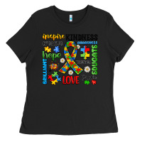 Black autism awareness Ladies Tee - JahusDesignShop