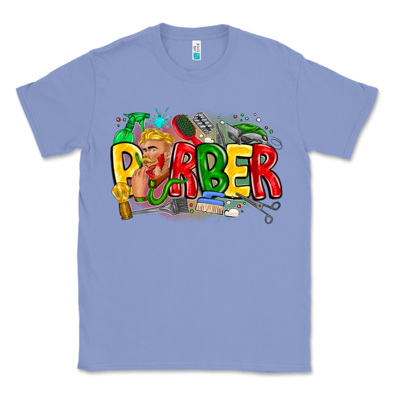 Barber Classic Tee by CowhideDigitalArt | Teevron