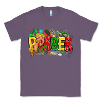 Lavender barber Classic Tee - CowhideDigitalArt