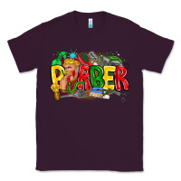 Plum barber Classic Tee - CowhideDigitalArt