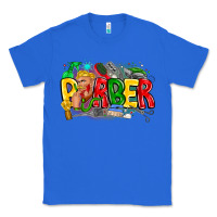 True Royal barber Classic Tee - CowhideDigitalArt