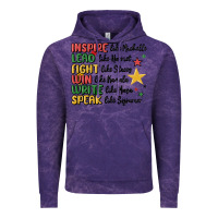 Cloud Purple black history malia Vintage Hoodie - MaliasSmallBusiness